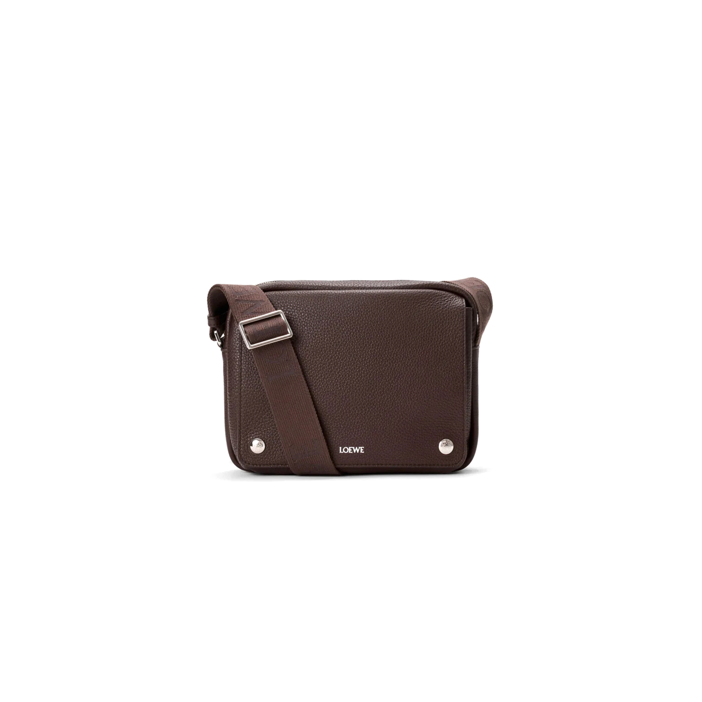 LOEWE MEDIUM PEBBLE MESSENGER BAG IN SUPPLE GRAINED CALFSKIN BANBA73X08 (23*18*9cm)